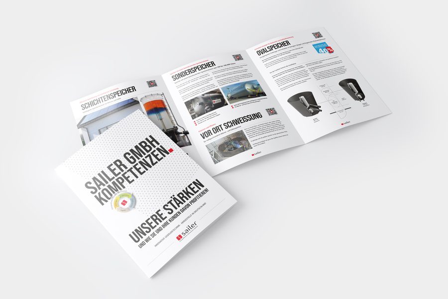 Sailer GmbH · Kompetenzbroschüre – Print
